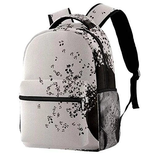 Anti - Theft Crossbody Travel Bags with RFID Protection in Gray for City TripsTyu Casual Backpack School Bag Travel Daypack
