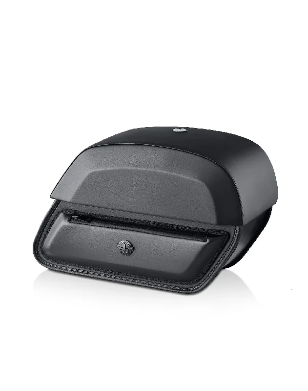Travel Bag ID Card Holders in Clear Vinyl with Lanyards28L - Pantheon Medium Quick Mount Triumph Thruxton RS Motorcycle Saddlebags