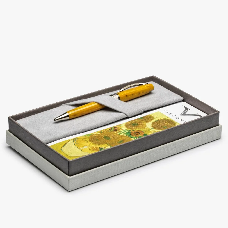 Travel Shoe Bags in Polyester with Ventilation Holes in KhakiVisconti Van Gogh "Sunflowers" Ballpoint Pen Travel Shoe Bags in Polyester with Ventilation Holes in KhakiVisconti Van Gogh "Sunflowers" Ballpoint Pen