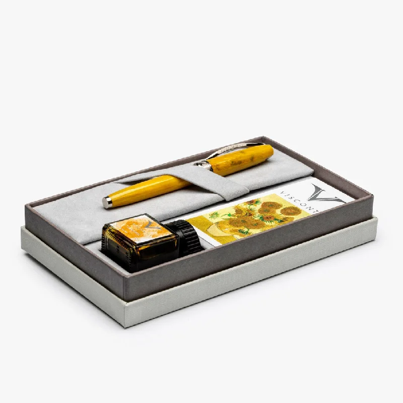 Expandable Travel Toiletry Bags in Clear Plastic for Easy Airport ScreeningVisconti Van Gogh "Sunflowers" Fountain Pen Expandable Travel Toiletry Bags in Clear Plastic for Easy Airport ScreeningVisconti Van Gogh "Sunflowers" Fountain Pen