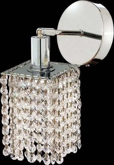 Large Chandeliers for Grand Halls and FoyersLarge Chandeliers for Grand Halls and FoyersZC121-1281W-R-S-CL/EC By Regency Lighting Mini Collection 1 Lights Wall Sconce Chrome Finish