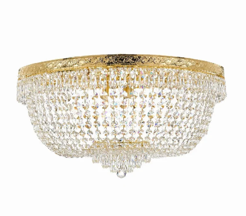 Art Deco Chandeliers for a Retro - Glam LookArt Deco Chandeliers for a Retro - Glam LookNail Salon French Empire Crystal Flush Chandelier Lighting - Great for The Dining Room, Foyer, Entryway, Family Room, Bedroom, Living Room and More! H 20" W 36" - G93-FLUSH/CG/4199/25 Art Deco Chandeliers for a Retro - Glam LookArt Deco Chandeliers for a Retro - Glam LookNail Salon French Empire Crystal Flush Chandelier Lighting - Great for The Dining Room, Foyer, Entryway, Family Room, Bedroom, Living Room and More! H 20" W 36" - G93-FLUSH/CG/4199/25