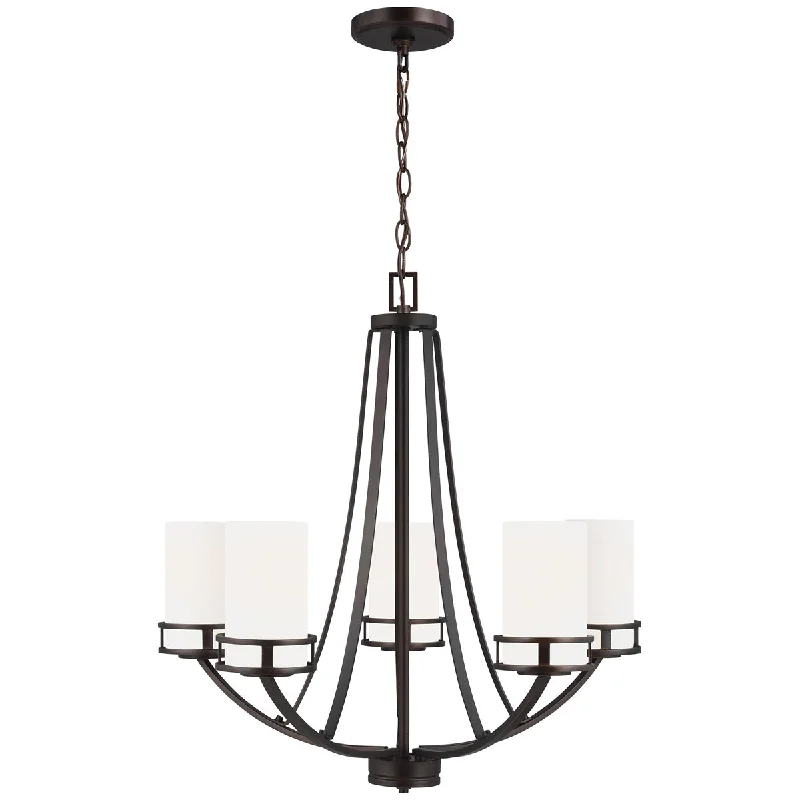 Bohemian - Style Beaded Chandeliers for Eclectic DecorBohemian - Style Beaded Chandeliers for Eclectic DecorSea Gull Lighting Robie 5-Light Chandelier with Bulb