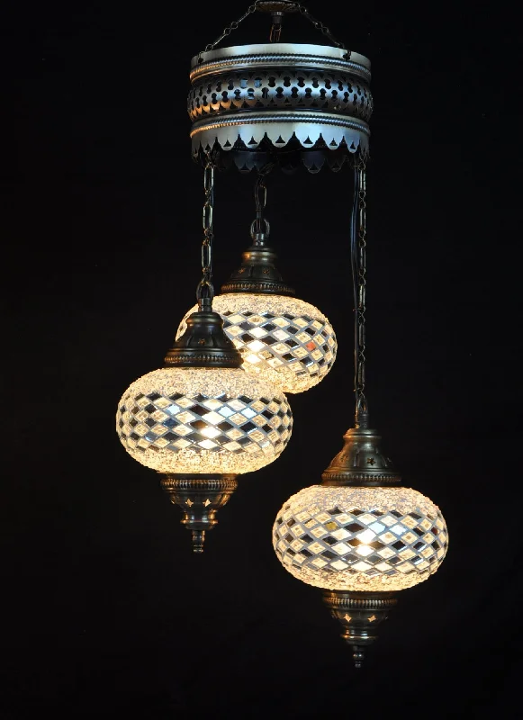 Chandeliers for Dining Rooms to Set the Mood for MealsChandeliers for Dining Rooms to Set the Mood for MealsTurkish Mosaic 3 Globe Chandelier