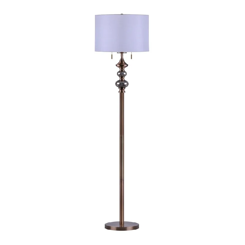 Modern Minimalist Floor Lamp for Contemporary Living RoomsModern Minimalist Floor Lamp for Contemporary Living RoomsMetal Floor Lamp , Bronze, 62"
