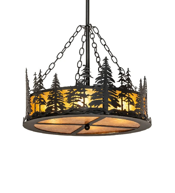 Metal Ceiling Lights in Brass, Copper, Stainless Steel, and IronMetal Ceiling Lights in Brass, Copper, Stainless Steel, and IronFour Light Pendant