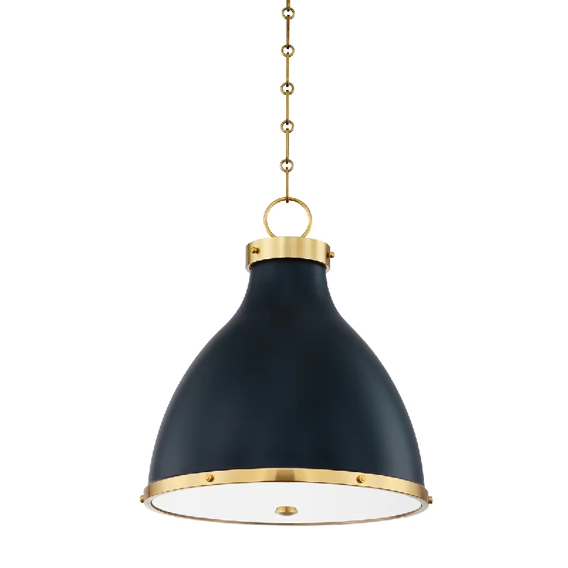 Tropical - Themed Ceiling Lights with Palm - Leaf Shapes and Rattan WrapsTropical - Themed Ceiling Lights with Palm - Leaf Shapes and Rattan WrapsPainted No.3 Pendant | Mark D. Sikes x Hudson Valley Lighting