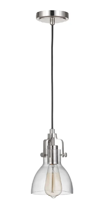 Japanese - Inspired Ceiling Lights with Shoji - Screen - like DiffusersJapanese - Inspired Ceiling Lights with Shoji - Screen - like DiffusersState House 1 Light Clear Dome Mini Pendant in Polished Nickel Japanese - Inspired Ceiling Lights with Shoji - Screen - like DiffusersJapanese - Inspired Ceiling Lights with Shoji - Screen - like DiffusersState House 1 Light Clear Dome Mini Pendant in Polished Nickel