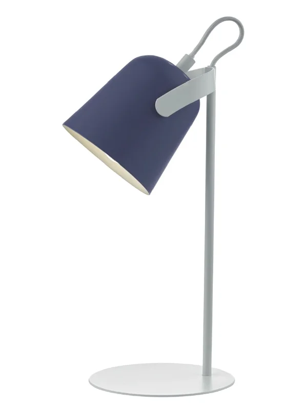 leather table lamps with a distressed texture for a rugged charmleather table lamps with a distressed texture for a rugged charmFIE Task Lamp, Blue & White - ID 11993