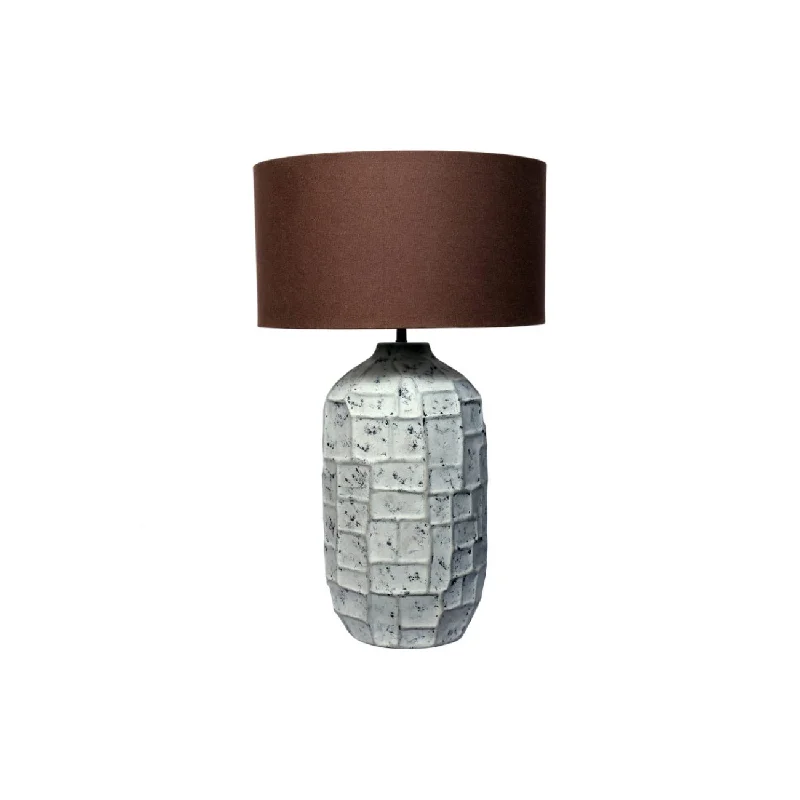 leather table lamps with a distressed texture for a rugged charmleather table lamps with a distressed texture for a rugged charmMoe's Labron Lamp