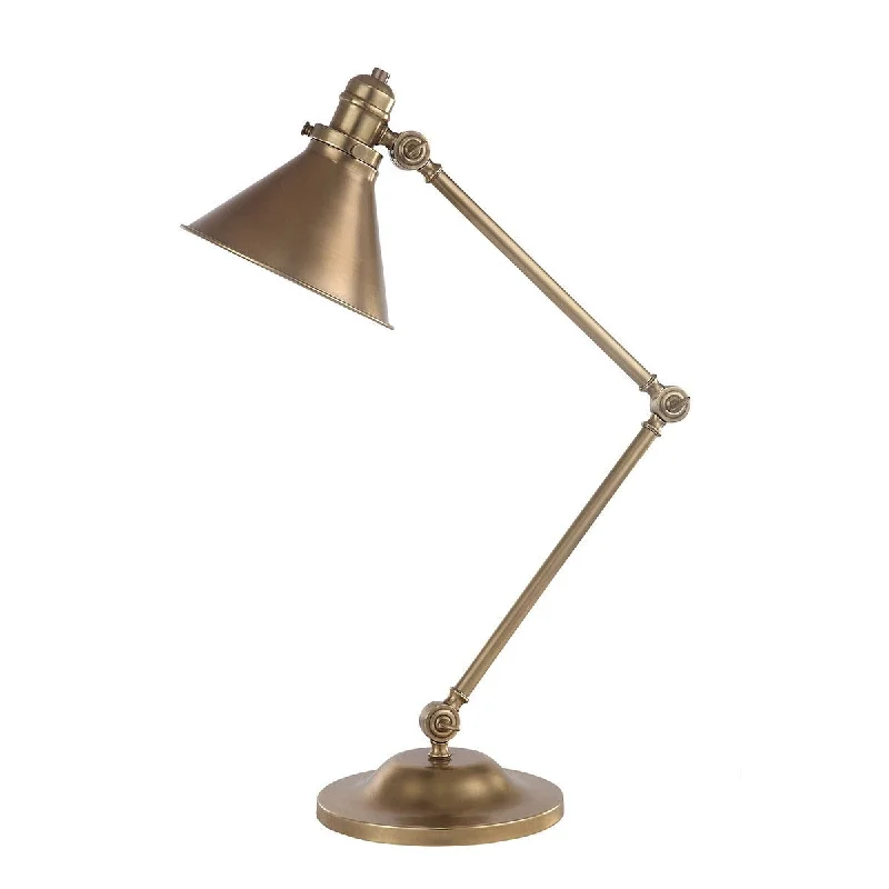 modern minimalist table lamps for contemporary living roomsmodern minimalist table lamps for contemporary living roomsGrenoble Aged Brass Adjustable Table Lamp - ID 7801