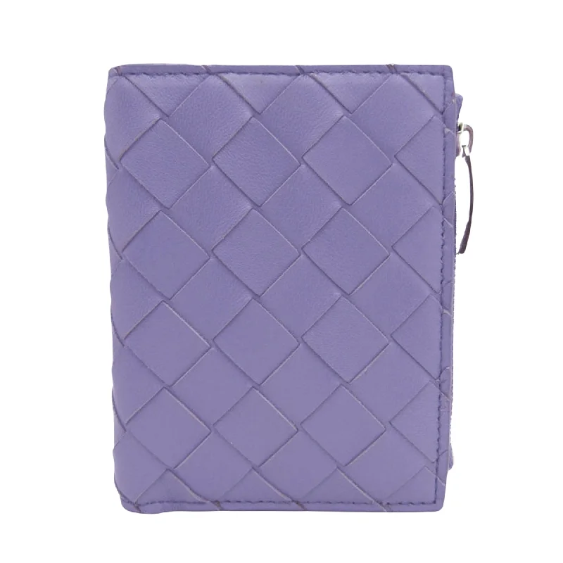 Women's money clip with a fingerprint - resistant finishBottega Veneta Intrecciato Leather Wallet (Pre-Owned) Women's money clip with a fingerprint - resistant finishBottega Veneta Intrecciato Leather Wallet (Pre-Owned)