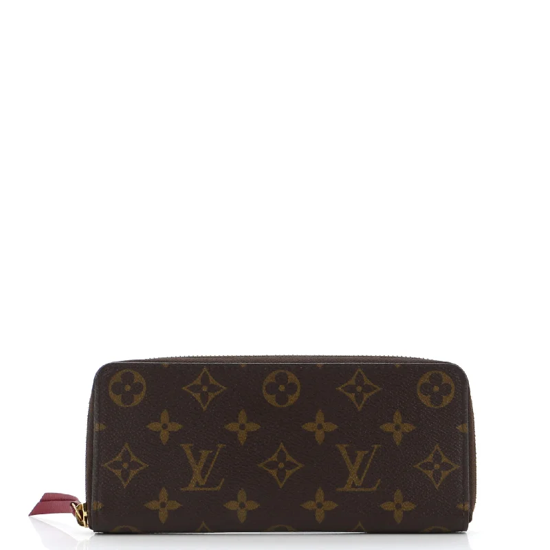 Women's money clip for eco - conscious consumers​Clemence Wallet Monogram Canvas