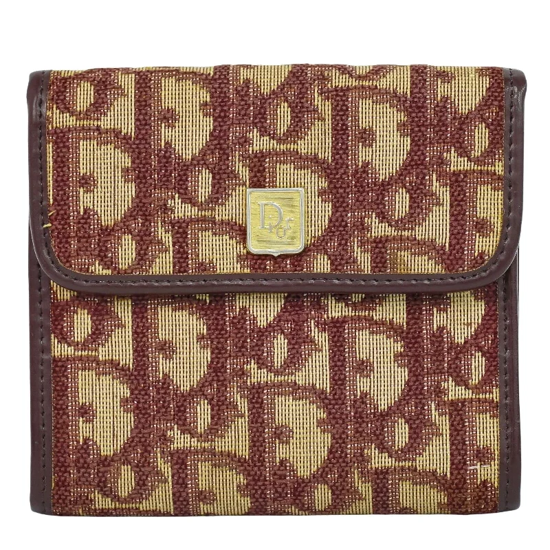 Women's money clip with a braided leather strapDior Saddle Canvas Wallet (Pre-Owned) Women's money clip with a braided leather strapDior Saddle Canvas Wallet (Pre-Owned)