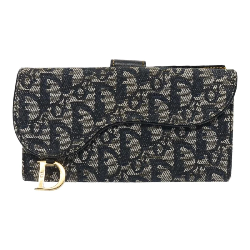Women's money clip with a braided leather strapDior Saddle Canvas Wallet (Pre-Owned) Women's money clip with a braided leather strapDior Saddle Canvas Wallet (Pre-Owned)