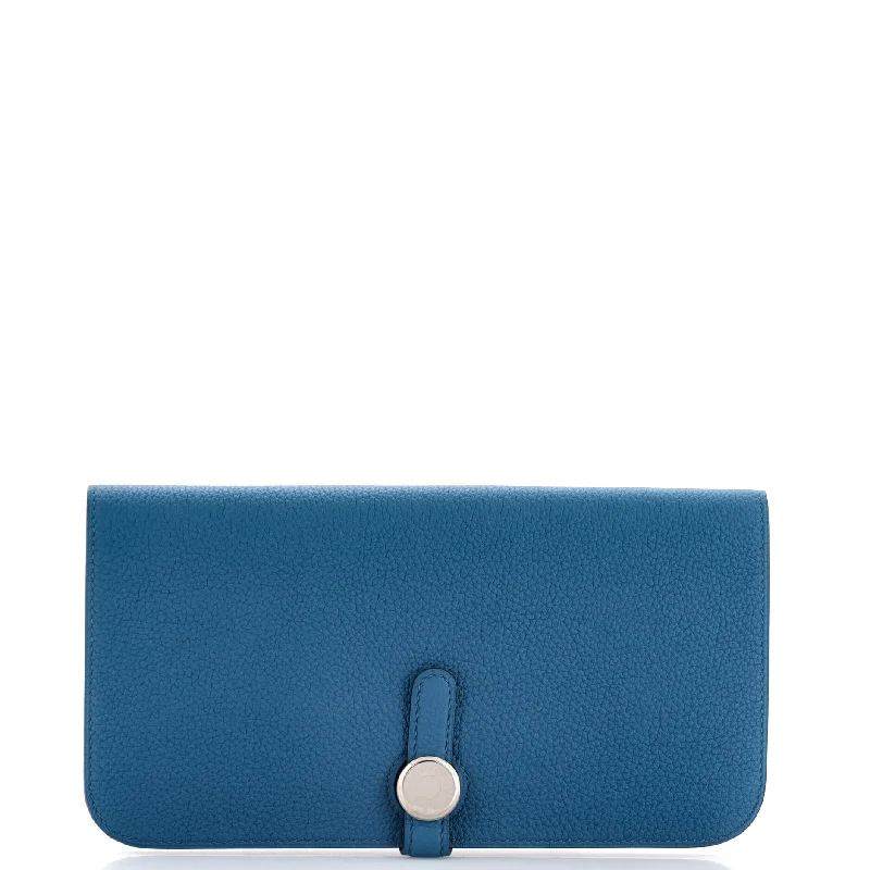 Waterproof women's money clip for beach outings​Dogon Recto Verso Wallet Leather