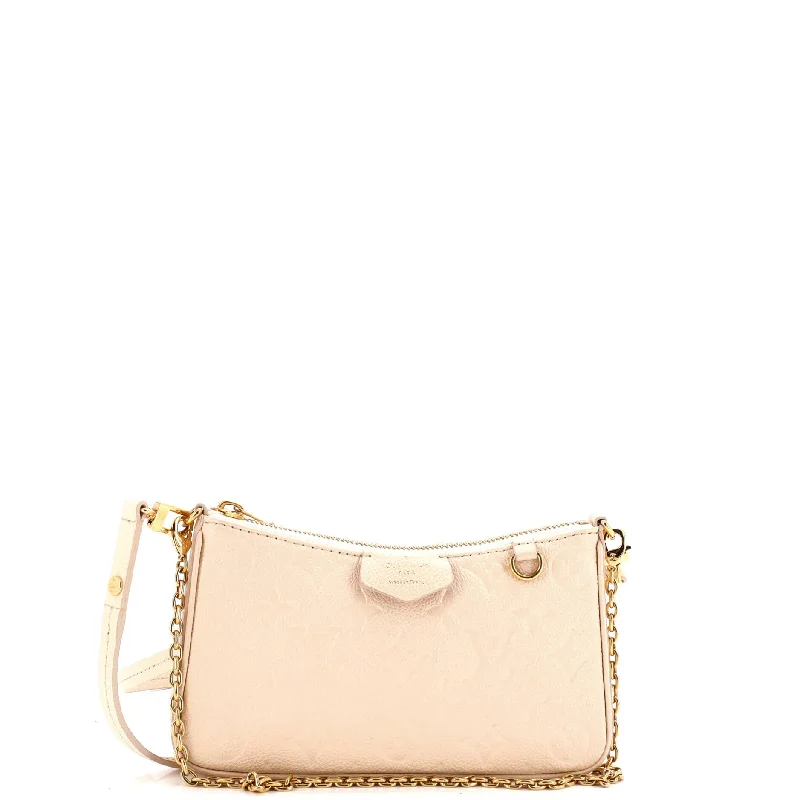 Women's money clip for a back - to - school accessoryEasy Pouch on Strap Monogram Empreinte Leather Women's money clip for a back - to - school accessoryEasy Pouch on Strap Monogram Empreinte Leather