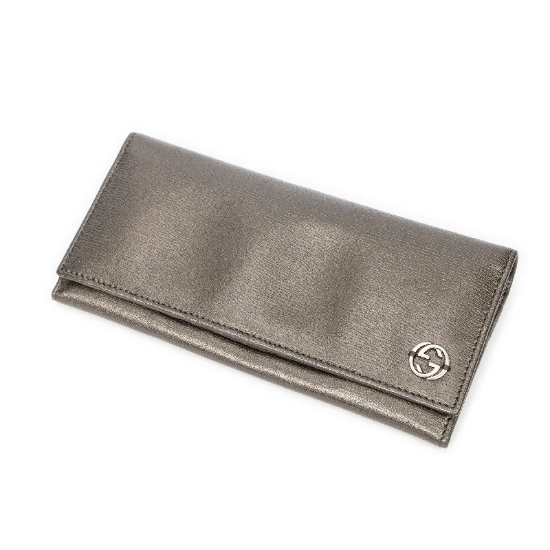 Women's money clip with a double - sided design​GG Continental Wallet