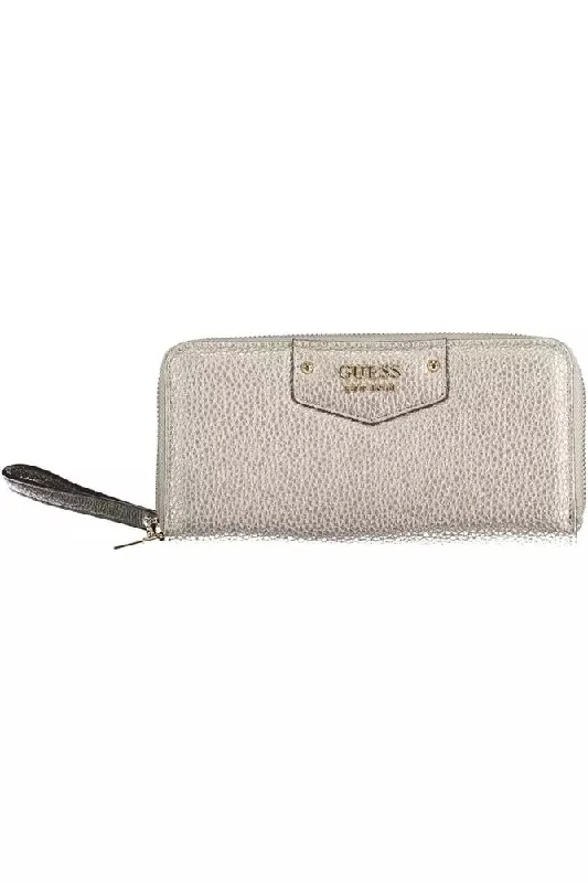 Women's money clip with a zodiac symbol design​Guess Jeans  Polyethylene Women's Wallet