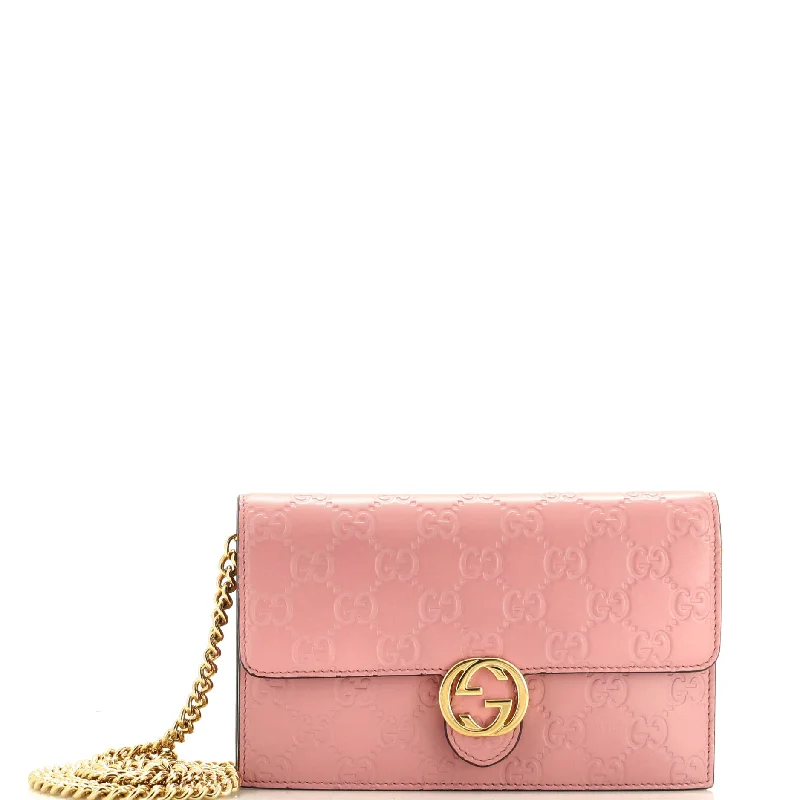 Women's money clip for a night - out on the townIcon Wallet on Chain Guccissima Leather Women's money clip for a night - out on the townIcon Wallet on Chain Guccissima Leather