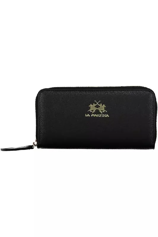Lightweight women's money clip for everyday use​La Martina  Polyethylene Women's Wallet