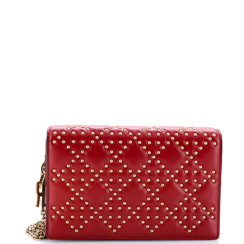 Sparkly women's money clip with rhinestonesLady Dior Wallet on Chain Pouch Cannage Studded Lambskin Sparkly women's money clip with rhinestonesLady Dior Wallet on Chain Pouch Cannage Studded Lambskin