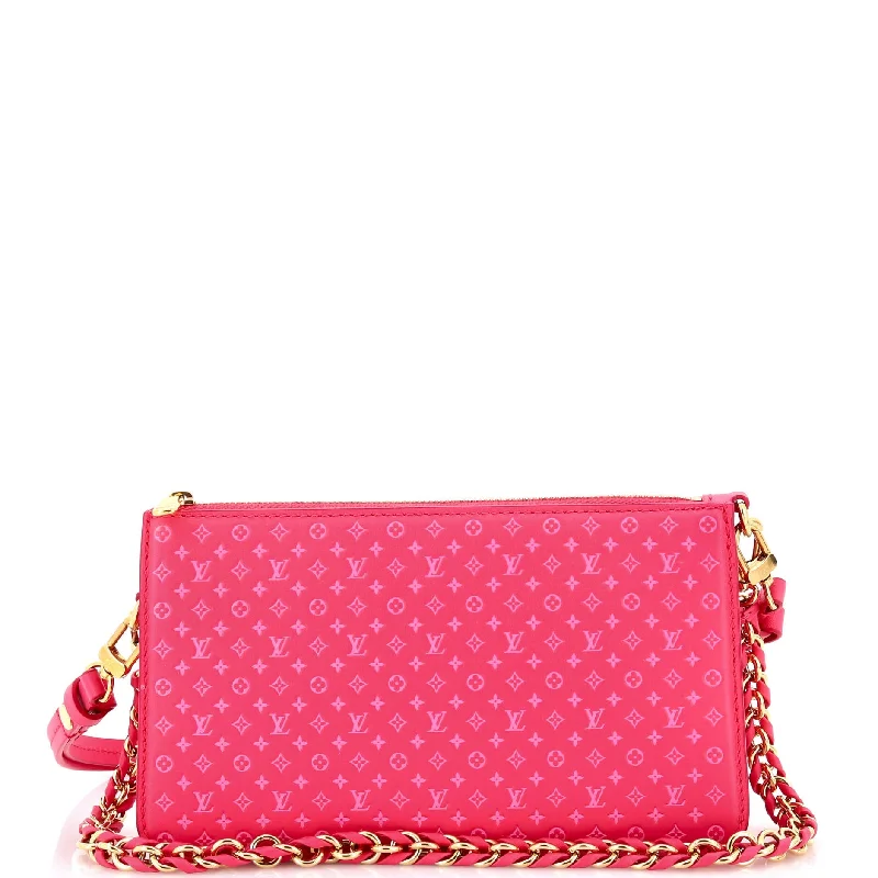 Women's money clip for a statement accessory look​Lexington Pouch Monogram Embossed Leather