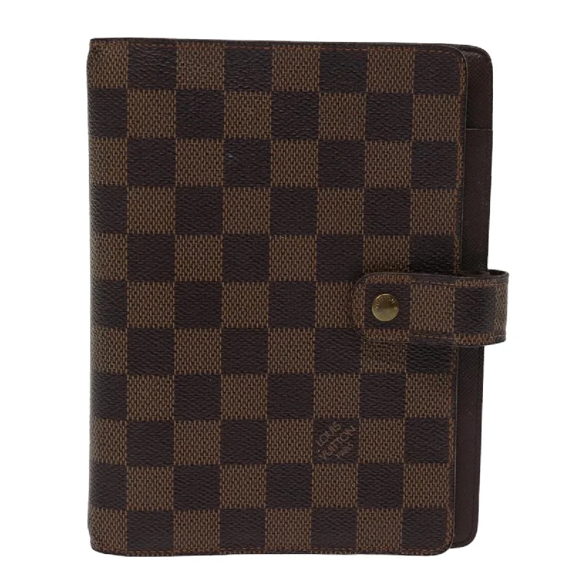 Women's money clip with a fingerprint - resistant finishLouis Vuitton Agenda Cover Canvas Wallet (Pre-Owned) Women's money clip with a fingerprint - resistant finishLouis Vuitton Agenda Cover Canvas Wallet (Pre-Owned)