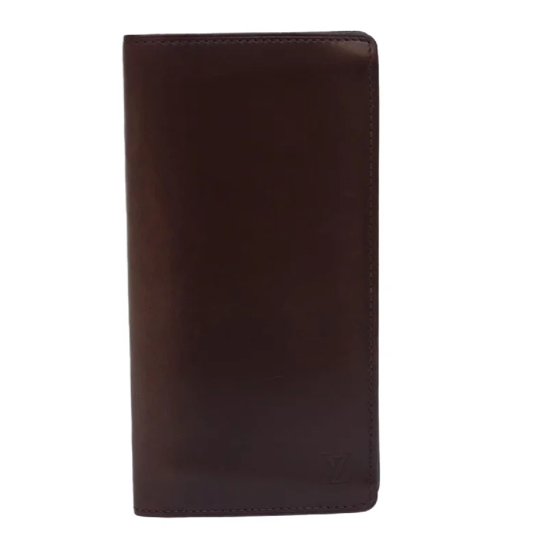 Women's money clip for the modern bohemian styleLouis Vuitton Brazza Leather Wallet (Pre-Owned) Women's money clip for the modern bohemian styleLouis Vuitton Brazza Leather Wallet (Pre-Owned)
