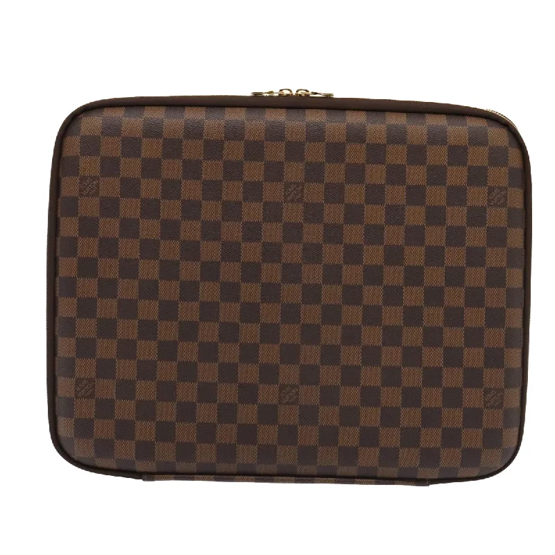 Women's money clip with a detachable charm​Louis Vuitton Computer Sleeve  Canvas Wallet  (Pre-Owned)