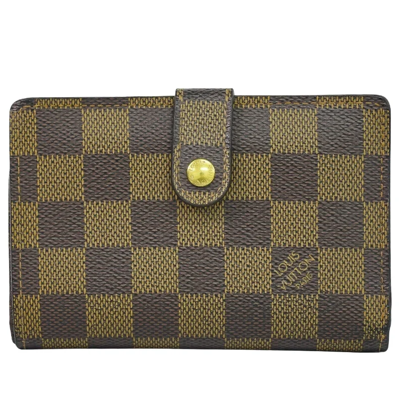 Women's money clip for travel - easy to carry​Louis Vuitton Viennois  Canvas Wallet  (Pre-Owned)