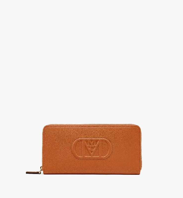 Stylish women's money clip for business meetingsMode Travia Zip Around Wallet In Spanish Nappa Leather Stylish women's money clip for business meetingsMode Travia Zip Around Wallet In Spanish Nappa Leather