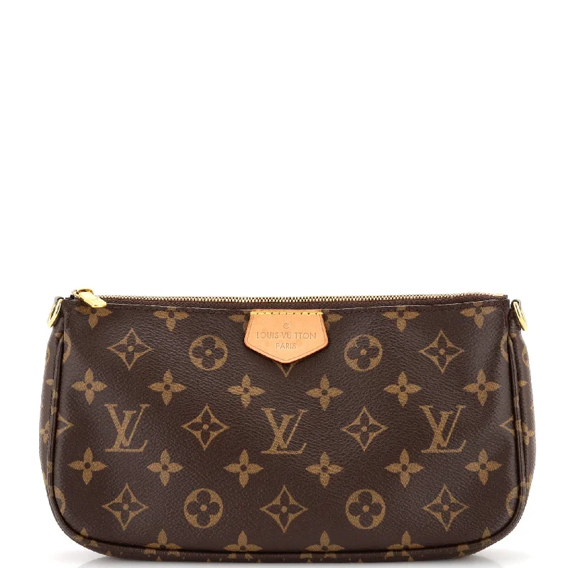 Women's money clip in gold - tone metalMulti Pochette Accessoires Pouch Monogram Canvas Large Women's money clip in gold - tone metalMulti Pochette Accessoires Pouch Monogram Canvas Large