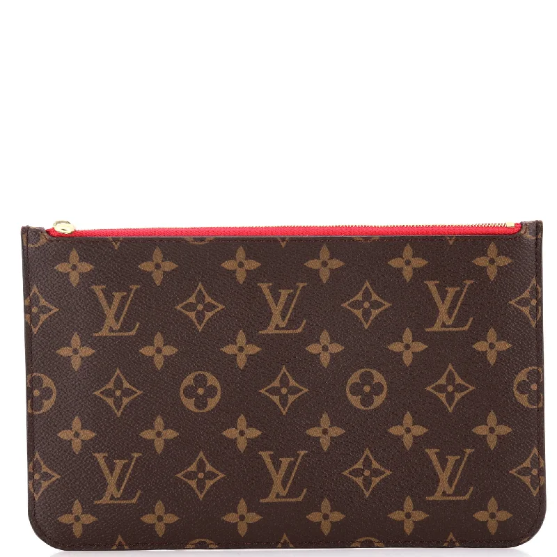Women's money clip for minimalist fashionistasNeverfull Pochette Monogram Canvas Large Women's money clip for minimalist fashionistasNeverfull Pochette Monogram Canvas Large
