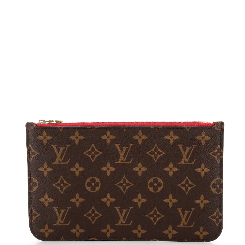 Women's money clip for travel - easy to carryNeverfull Pochette Monogram Canvas Large Women's money clip for travel - easy to carryNeverfull Pochette Monogram Canvas Large