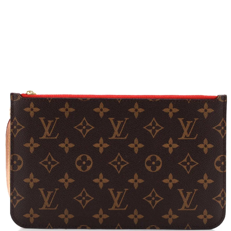 Women's money clip for a statement accessory lookNeverfull Pochette Monogram Canvas Large Women's money clip for a statement accessory lookNeverfull Pochette Monogram Canvas Large