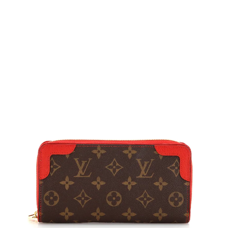 Women's money clip with a double - sided designRetiro Zippy Wallet Monogram Canvas Women's money clip with a double - sided designRetiro Zippy Wallet Monogram Canvas