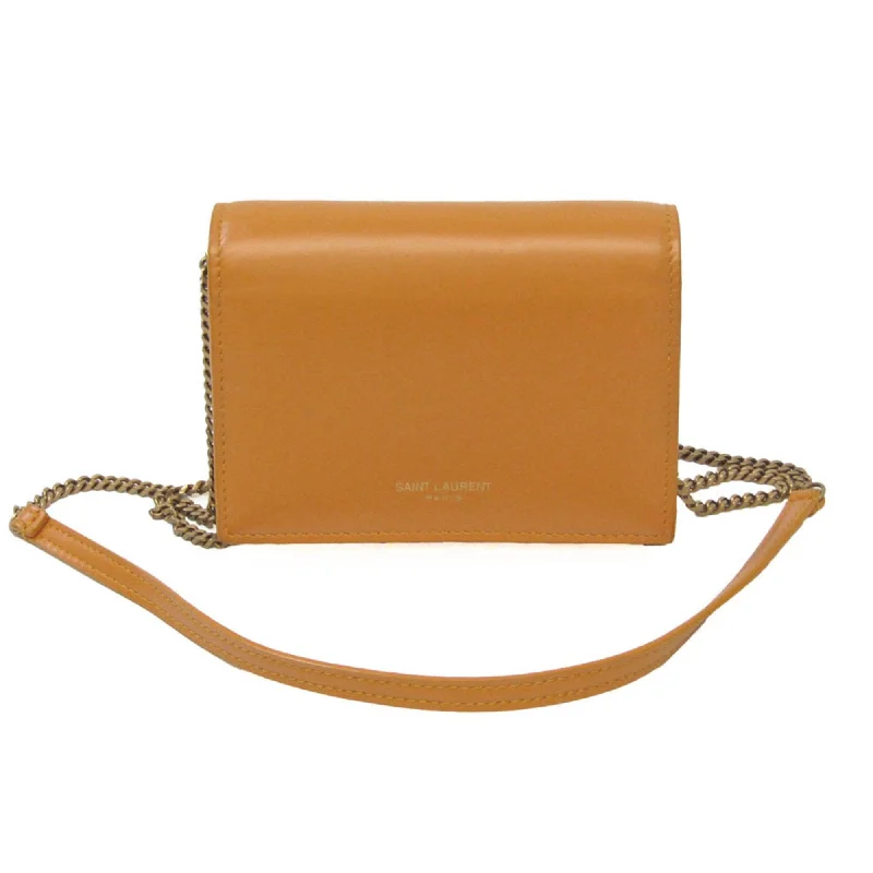 Sustainable women's money clip made from recycled materials​Saint Laurent  Leather Wallet  (Pre-Owned)