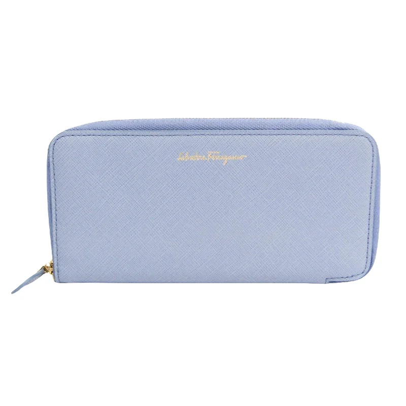 Women's money clip in a pastel color paletteSalvatore Ferragamo Leather Wallet (Pre-Owned) Women's money clip in a pastel color paletteSalvatore Ferragamo Leather Wallet (Pre-Owned)