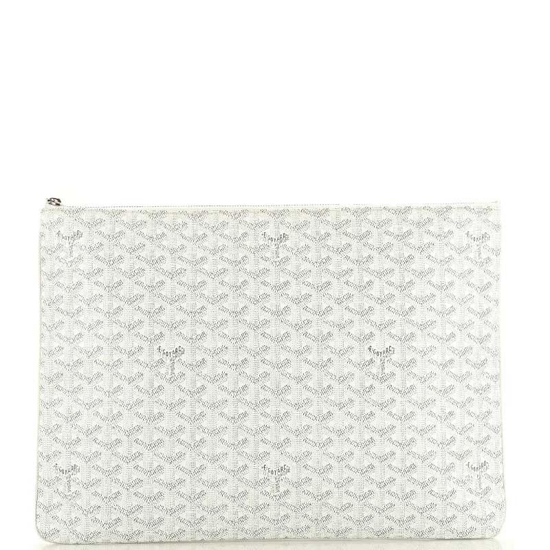 Lightweight women's money clip for everyday use​Senat Zip Pouch Coated Canvas GM
