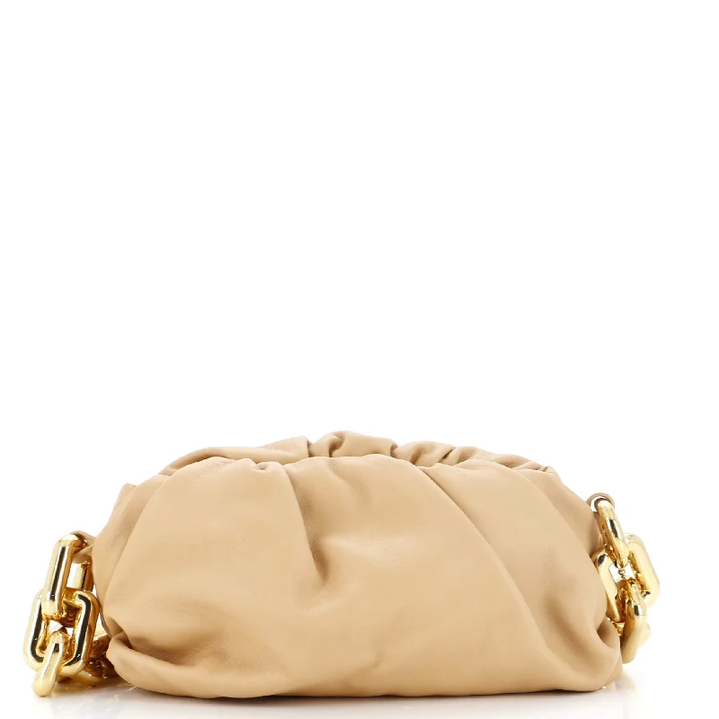 Women's money clip for the modern bohemian style​The Chain Pouch Leather Teen