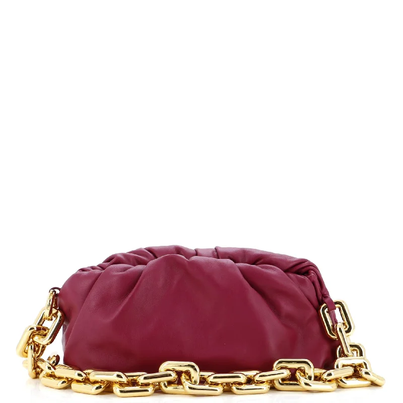 Women's money clip for a night - out on the town​The Chain Pouch Leather Teen