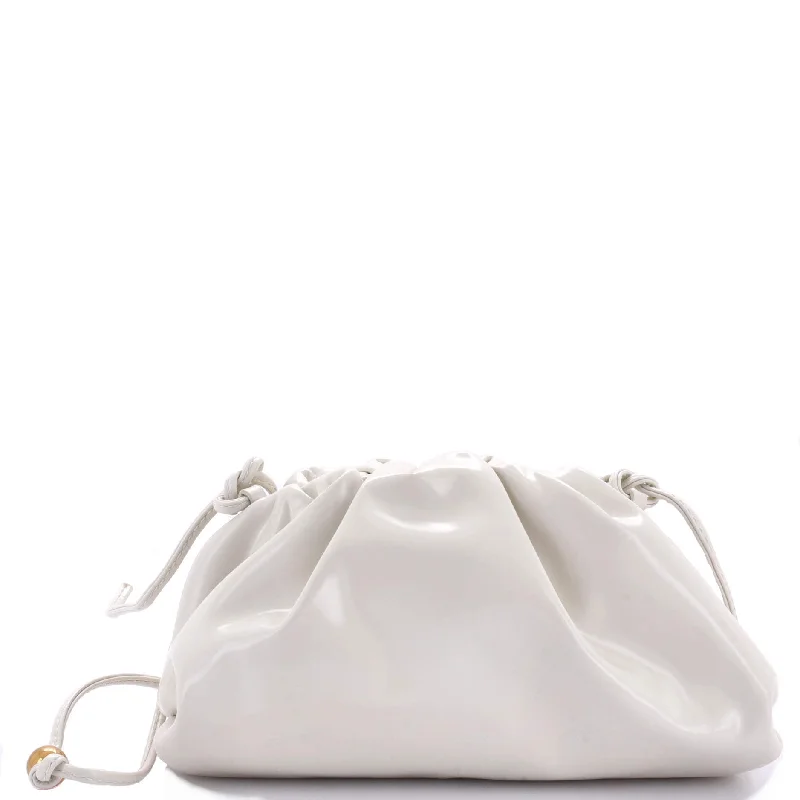 Women's money clip for eco - conscious consumers​The Pouch Leather with Beaded Details Mini