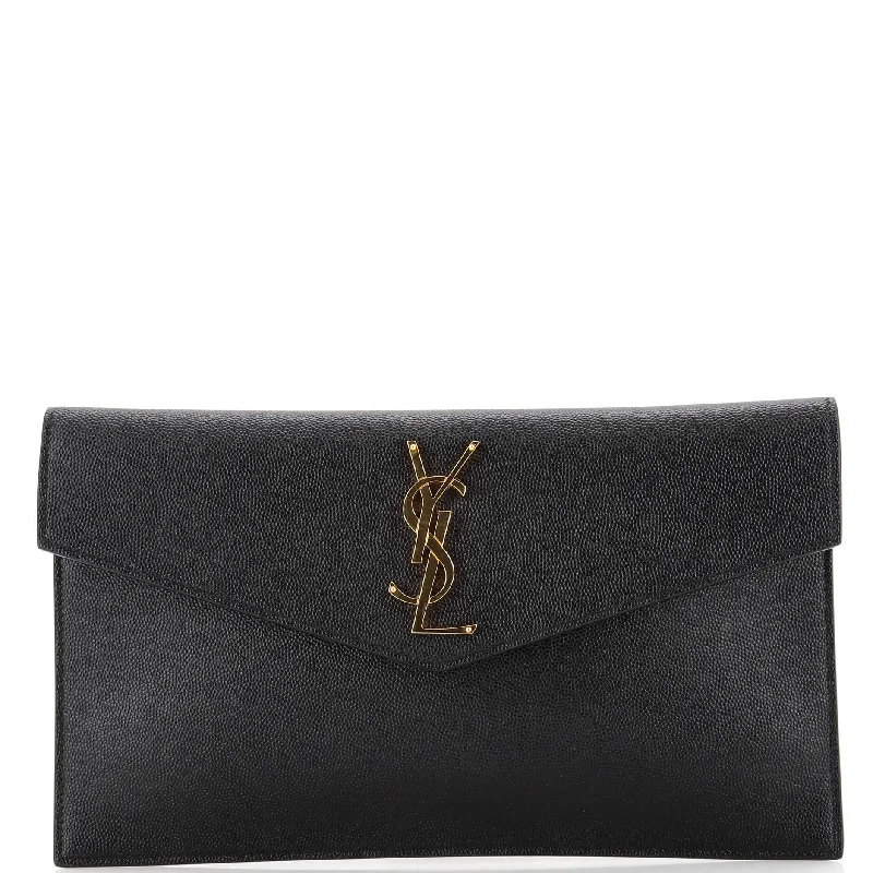 Compact women's money clip for small purses​Uptown Pouch Leather