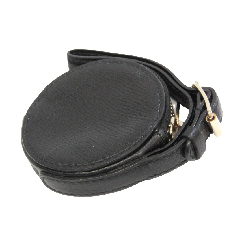 Women's money clip with a scalloped edge​Valextra  Leather Wallet  (Pre-Owned)
