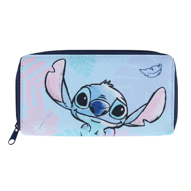 Compact women's money clip for small pursesWomen's Disney Lilo and Stitch Organizer Wallet Compact women's money clip for small pursesWomen's Disney Lilo and Stitch Organizer Wallet