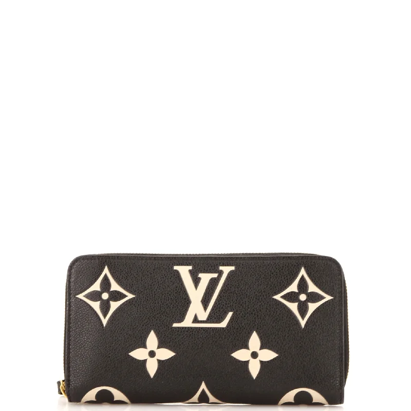 Compact women's money clip for small pursesZippy Wallet Bicolor Monogram Empreinte Giant Compact women's money clip for small pursesZippy Wallet Bicolor Monogram Empreinte Giant
