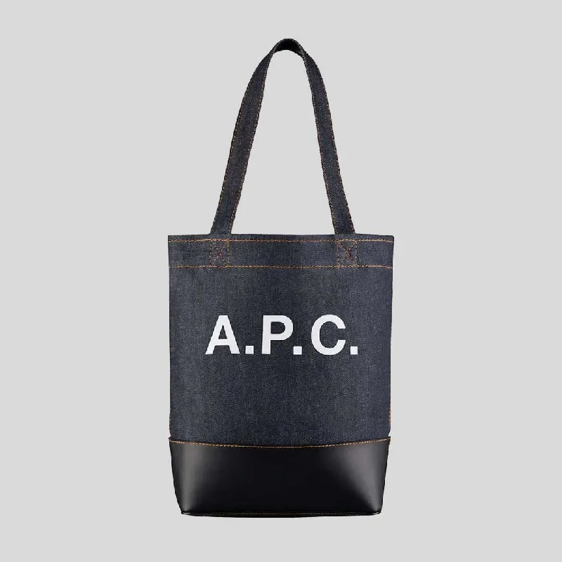 Waterproof Tote Bag in Yellow for Outdoor Activities in Wet WeatherA.P.C. Axel Small Unisex Tote Bag Navy CODDPM61568IAK