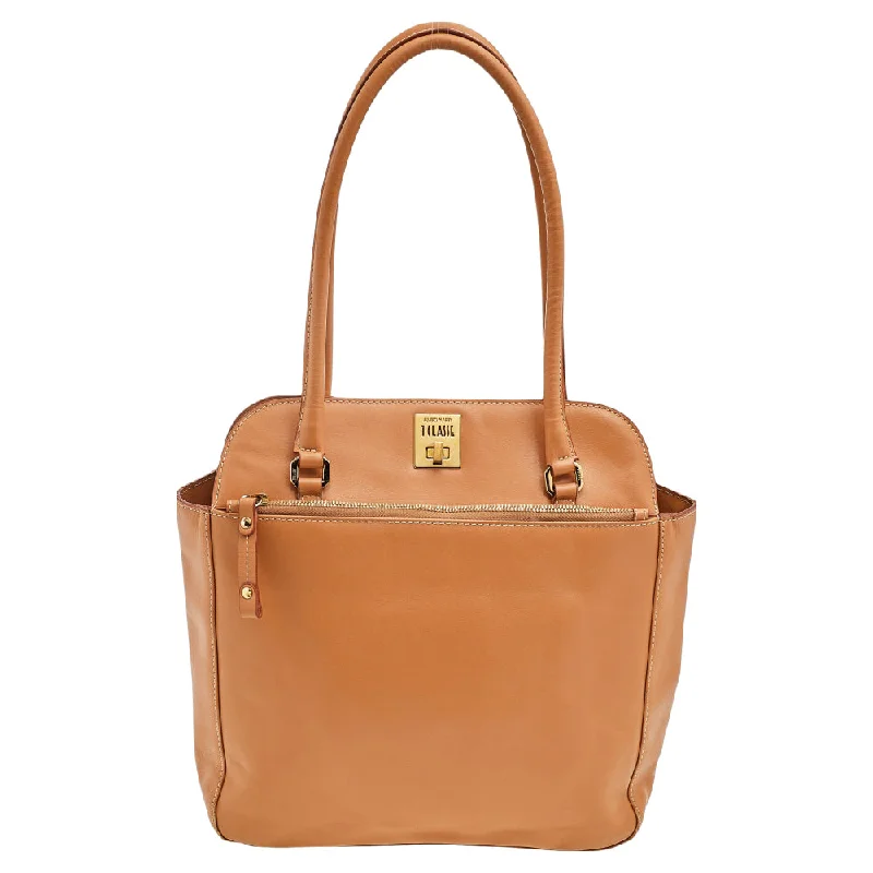 Women's Tote Bag with Inner Compartments in Gray for Organizing Everyday EssentialsAlviero Martini 1A Classe Beige Leather Tote Women's Tote Bag with Inner Compartments in Gray for Organizing Everyday EssentialsAlviero Martini 1A Classe Beige Leather Tote