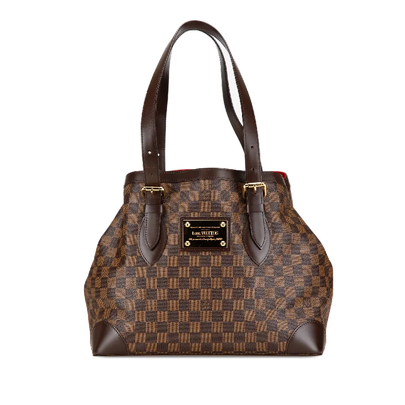 Women's Tote Bag with Zipper Closure in Red for Secure StorageBrown Louis Vuitton Damier Ebene Hampstead MM Tote Bag Women's Tote Bag with Zipper Closure in Red for Secure StorageBrown Louis Vuitton Damier Ebene Hampstead MM Tote Bag